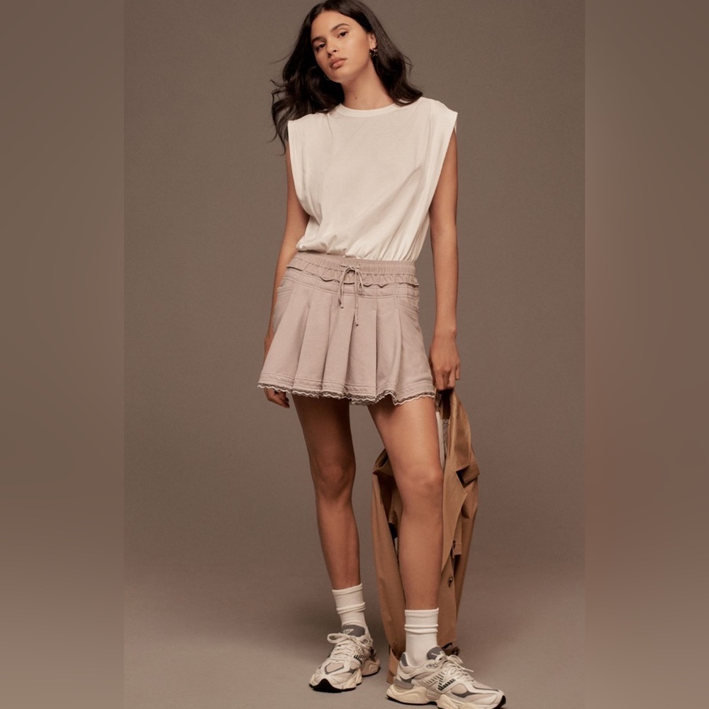 NWT! Daily Practice by Anthropologie Goal Line Twofer Mini Dress - Medium 🎶